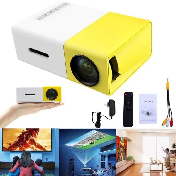 Mini Projetor Portátil Alta Definição HD - Frete Grátis